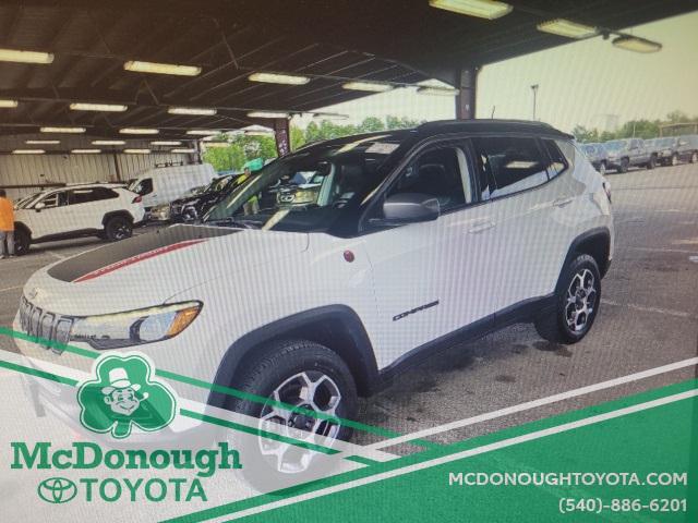 used 2022 Jeep Compass car, priced at $26,990