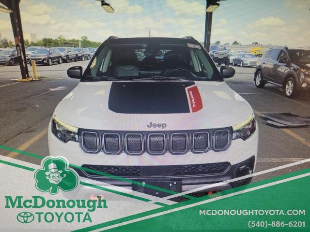 used 2022 Jeep Compass car, priced at $24,990