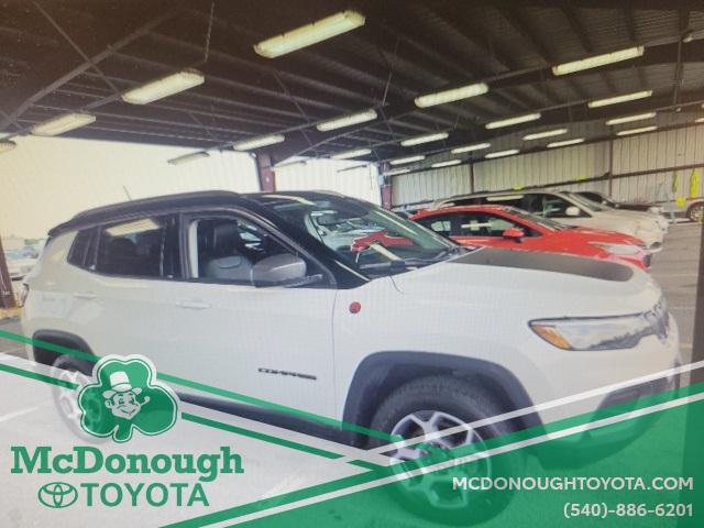 used 2022 Jeep Compass car, priced at $24,990