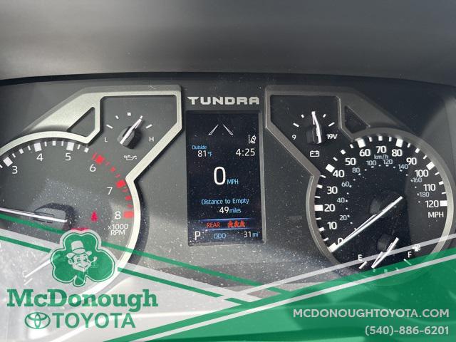 new 2025 Toyota Tundra car, priced at $54,874