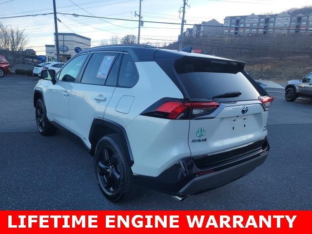 used 2021 Toyota RAV4 Hybrid car, priced at $28,250