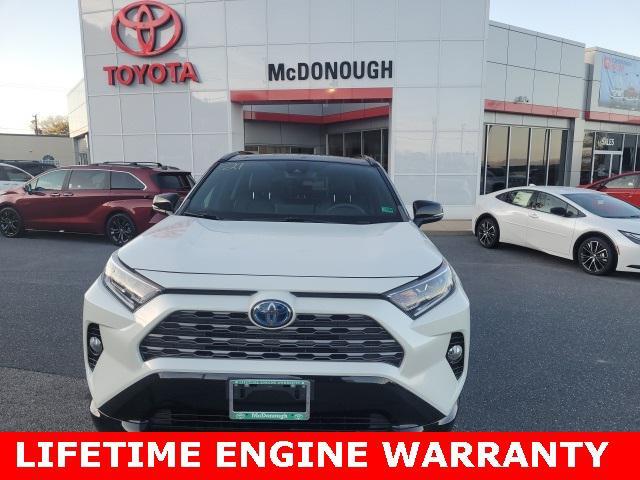 used 2021 Toyota RAV4 Hybrid car, priced at $28,250