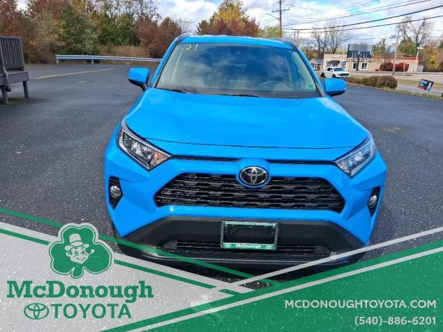 used 2021 Toyota RAV4 car, priced at $23,720