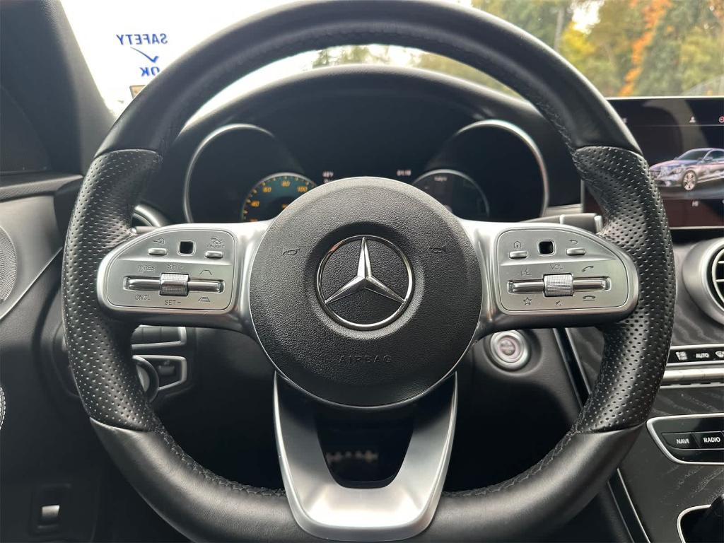 used 2021 Mercedes-Benz C-Class car, priced at $33,995