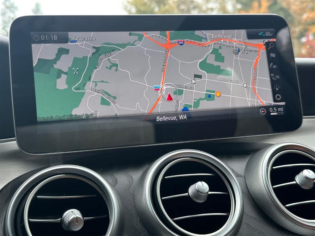 used 2021 Mercedes-Benz C-Class car, priced at $33,995