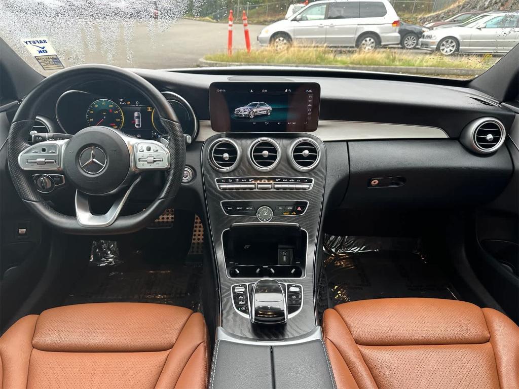 used 2021 Mercedes-Benz C-Class car, priced at $33,995