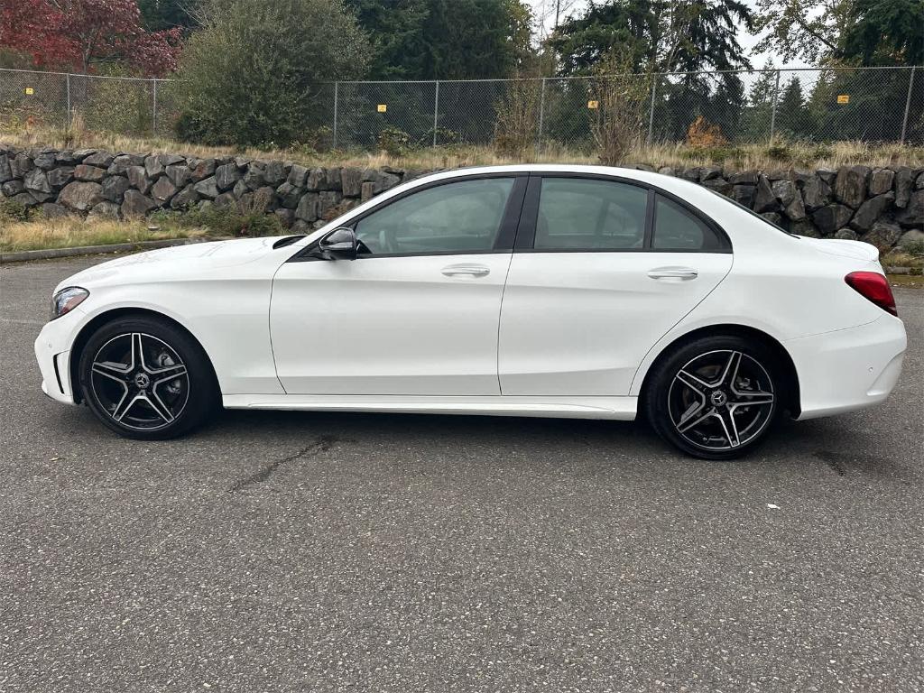 used 2021 Mercedes-Benz C-Class car, priced at $33,995