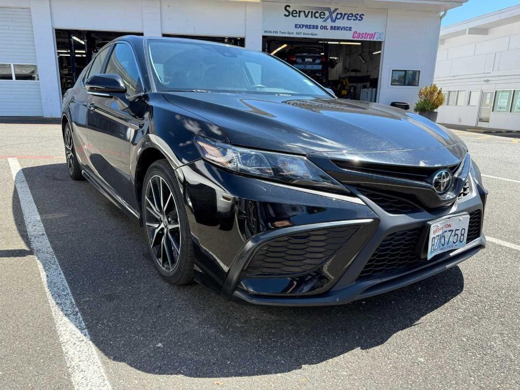 used 2021 Toyota Camry car, priced at $25,650