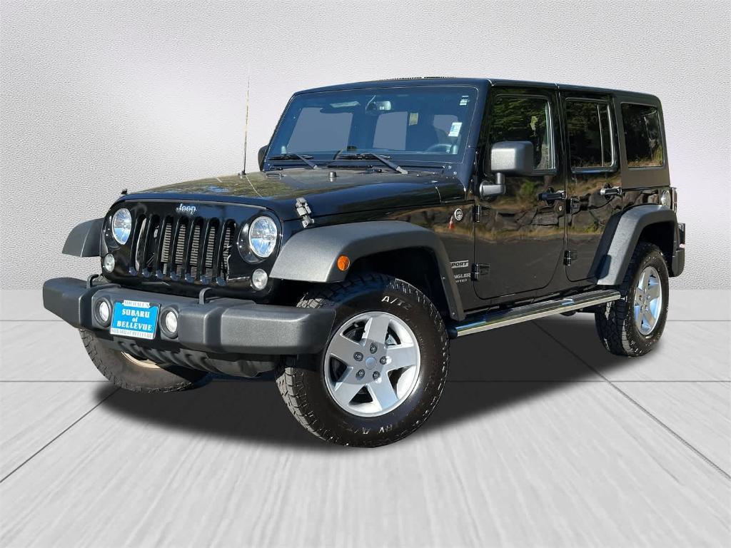 used 2014 Jeep Wrangler Unlimited car, priced at $17,250