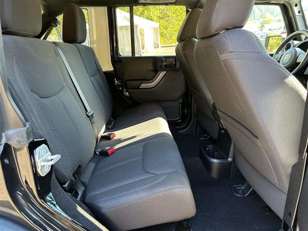 used 2014 Jeep Wrangler Unlimited car, priced at $17,250