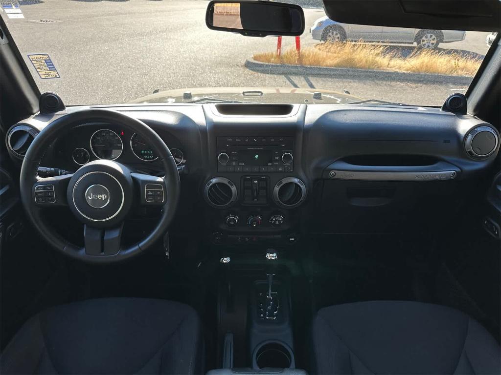 used 2014 Jeep Wrangler Unlimited car, priced at $17,250