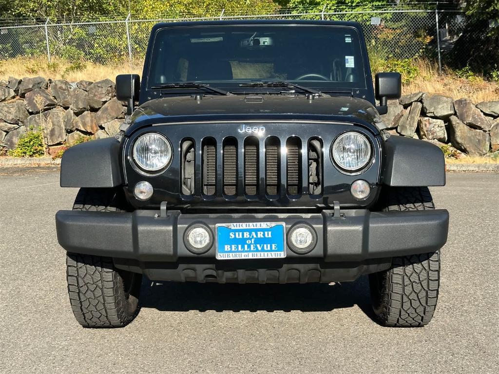 used 2014 Jeep Wrangler Unlimited car, priced at $17,250