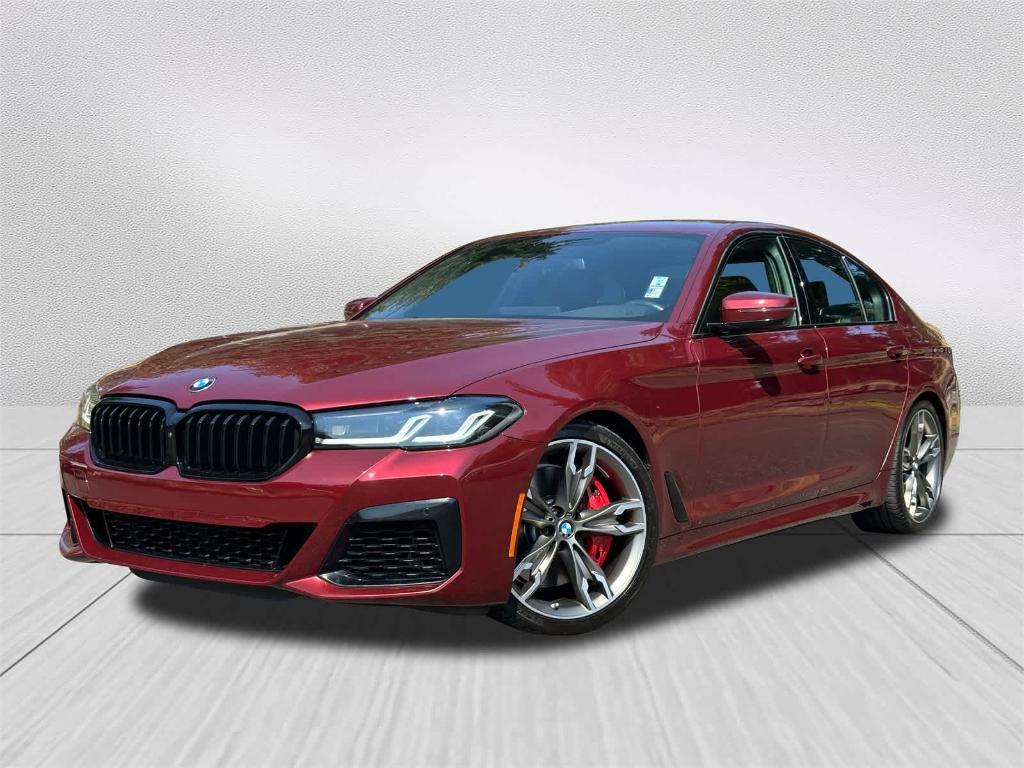 used 2021 BMW M550 car, priced at $55,992