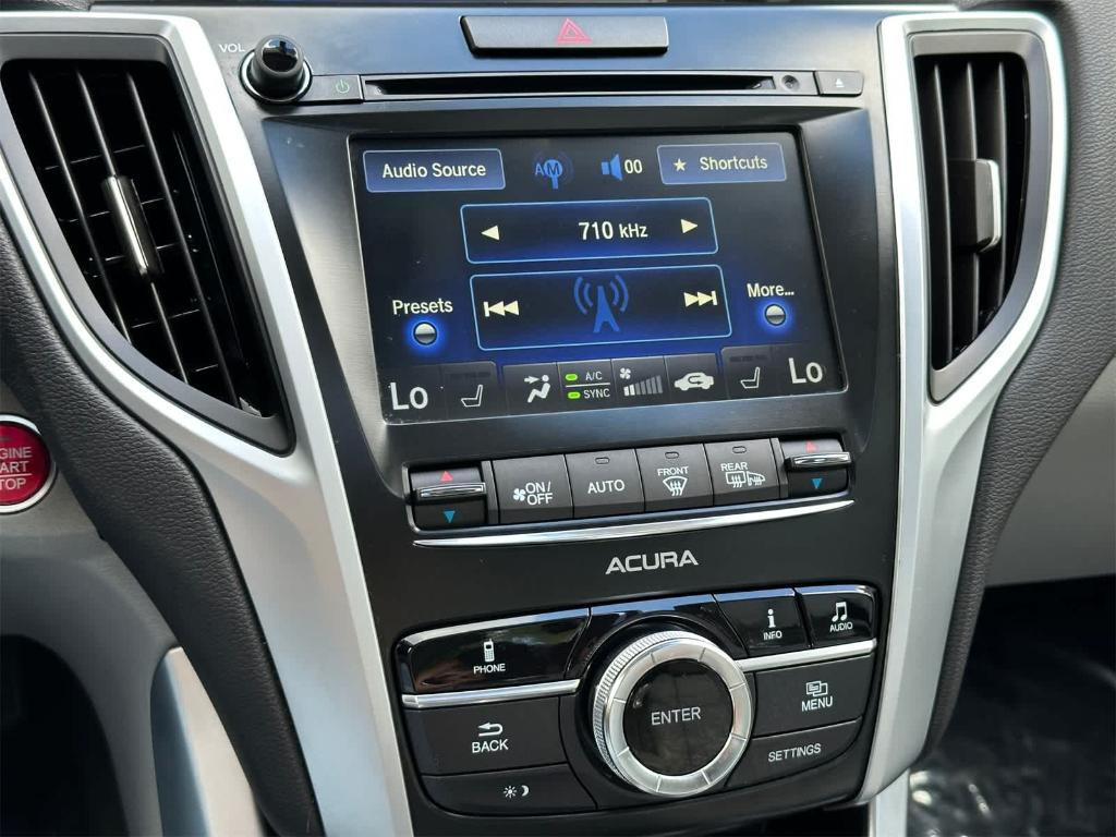 used 2015 Acura TLX car, priced at $18,995