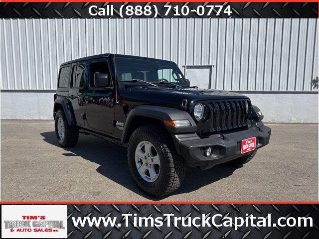 used 2018 Jeep Wrangler Unlimited car, priced at $24,999