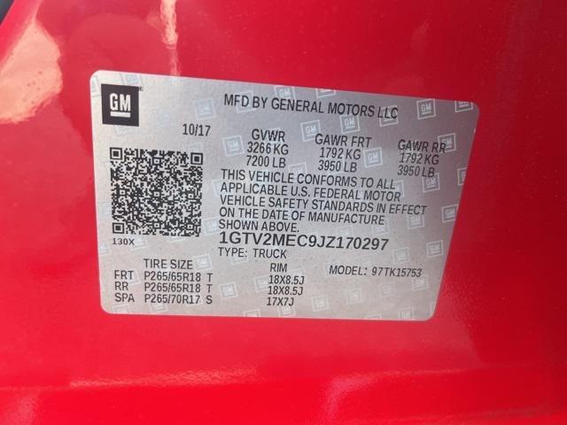 used 2018 GMC Sierra 1500 car, priced at $30,999