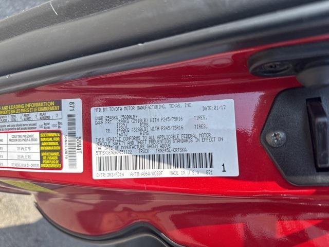 used 2017 Toyota Tacoma car, priced at $20,999