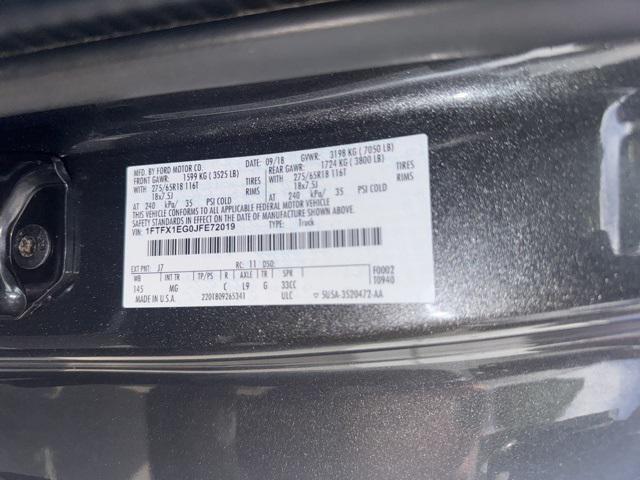 used 2018 Ford F-150 car, priced at $19,875