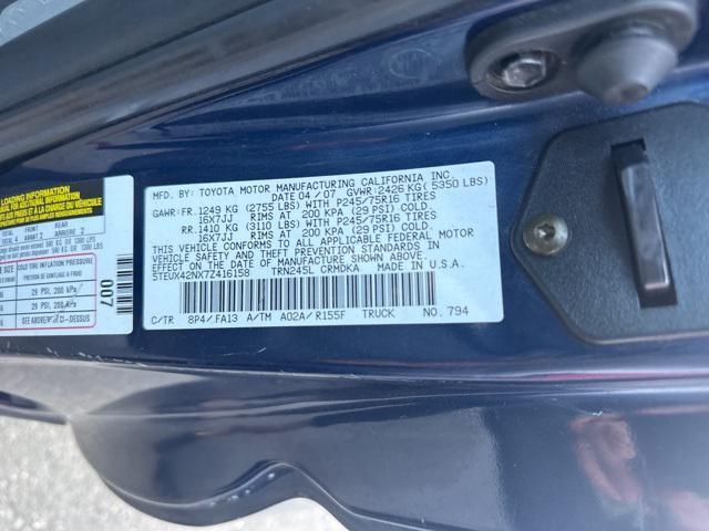 used 2007 Toyota Tacoma car, priced at $8,950