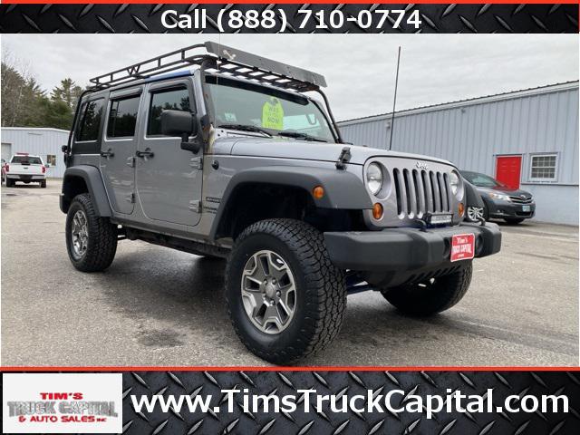 used 2013 Jeep Wrangler Unlimited car, priced at $13,950