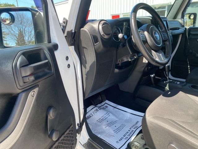 used 2017 Jeep Wrangler Unlimited car, priced at $21,999