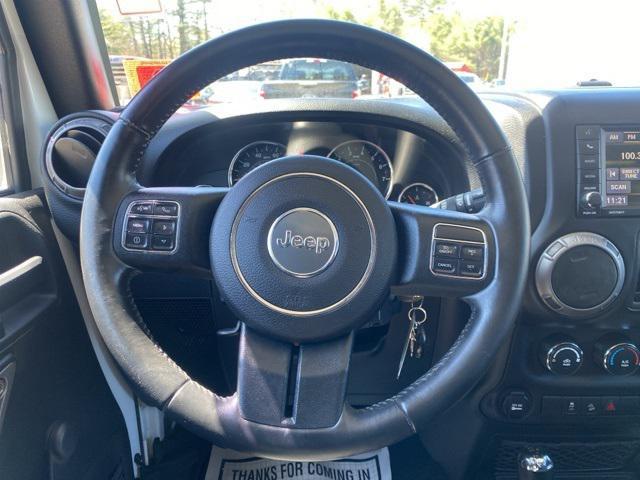 used 2017 Jeep Wrangler Unlimited car, priced at $21,999