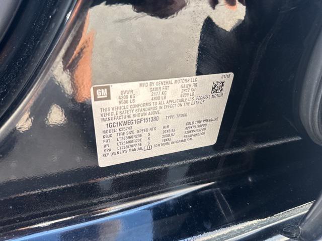 used 2016 Chevrolet Silverado 2500 car, priced at $26,975