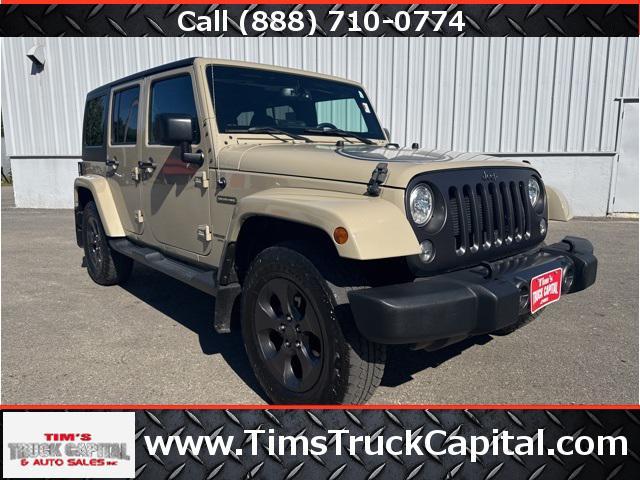 used 2017 Jeep Wrangler Unlimited car, priced at $19,999