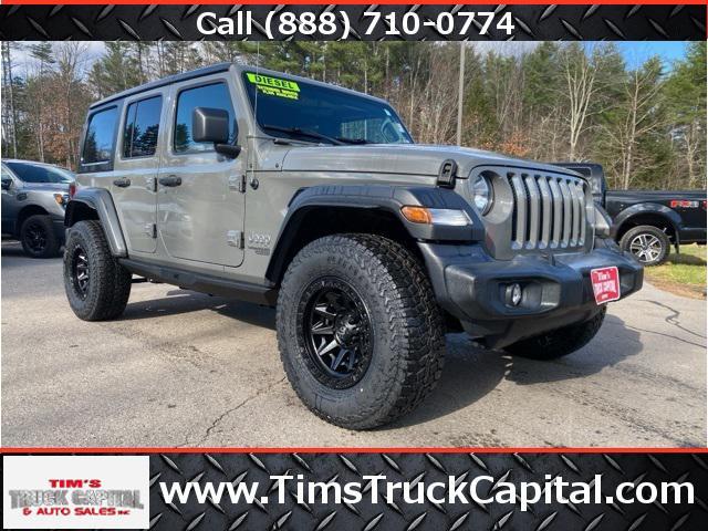 used 2020 Jeep Wrangler Unlimited car, priced at $34,999