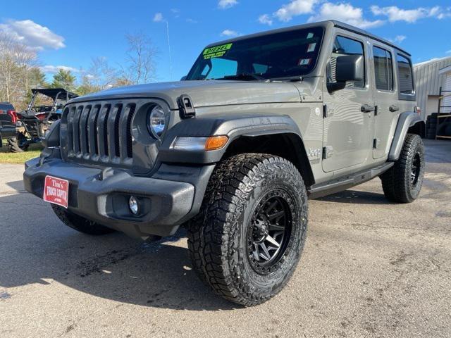 used 2020 Jeep Wrangler Unlimited car, priced at $34,999