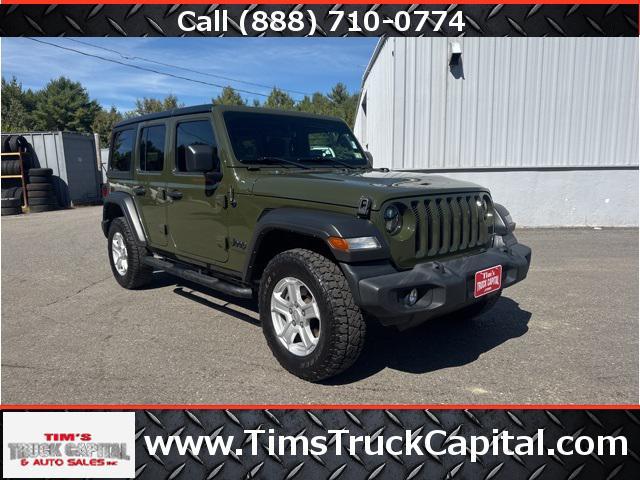 used 2022 Jeep Wrangler Unlimited car, priced at $29,999