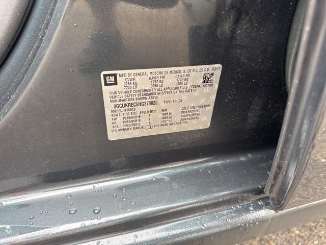 used 2017 Chevrolet Silverado 1500 car, priced at $20,990