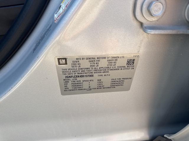 used 2013 Chevrolet Equinox car, priced at $9,999