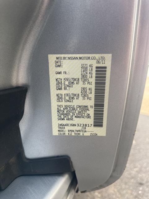 used 2011 Nissan Titan car, priced at $14,999