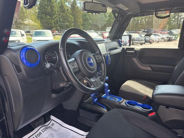 used 2017 Jeep Wrangler Unlimited car, priced at $22,999