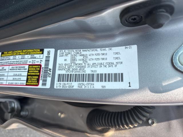 used 2021 Toyota Tundra car, priced at $29,999