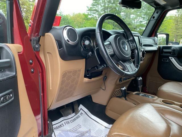 used 2015 Jeep Wrangler Unlimited car, priced at $20,999