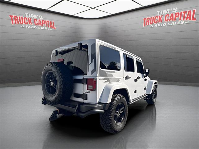 used 2017 Jeep Wrangler Unlimited car, priced at $16,999