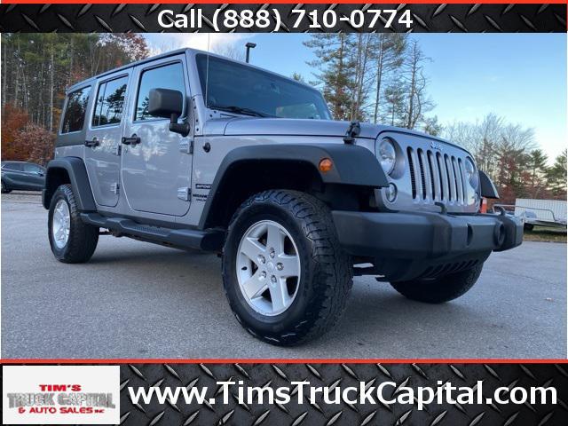 used 2014 Jeep Wrangler Unlimited car, priced at $18,900