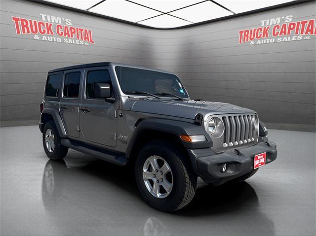 used 2018 Jeep Wrangler Unlimited car, priced at $22,999