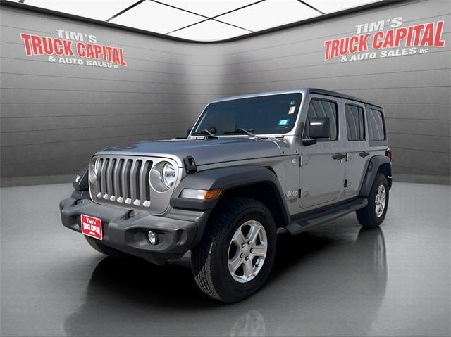used 2018 Jeep Wrangler Unlimited car, priced at $22,999
