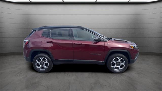 used 2022 Jeep Compass car, priced at $23,999