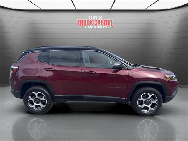 used 2022 Jeep Compass car, priced at $24,990