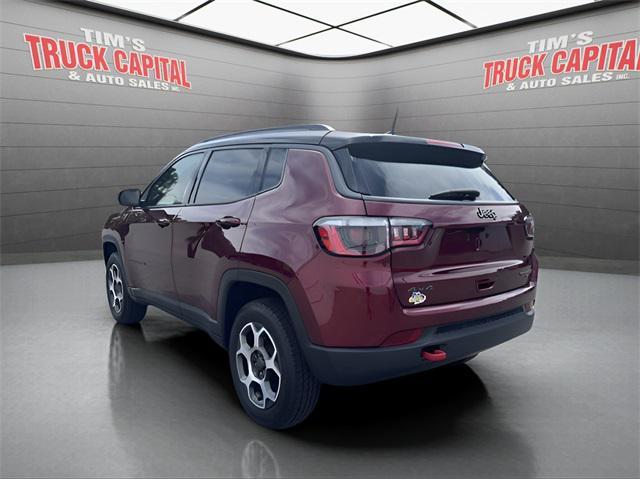 used 2022 Jeep Compass car, priced at $24,990