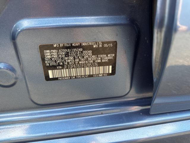 used 2015 Subaru Impreza car, priced at $12,999