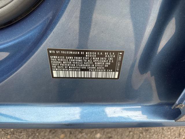 used 2020 Volkswagen Jetta car, priced at $13,999