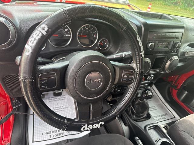 used 2014 Jeep Wrangler car, priced at $13,850