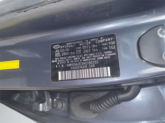 used 2017 Genesis G80 car, priced at $12,999