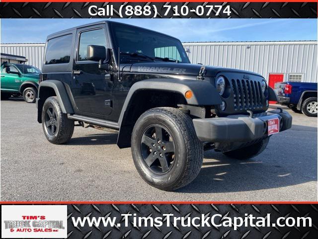 used 2016 Jeep Wrangler car, priced at $15,999