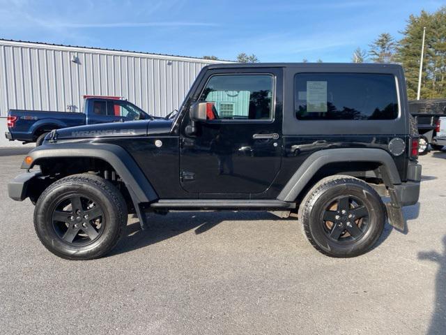 used 2016 Jeep Wrangler car, priced at $15,999